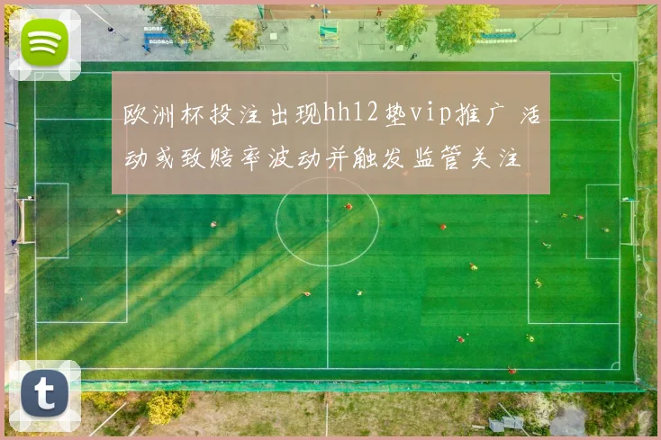 欧洲杯投注出现hh12垫vip推广 活动或致赔率波动并触发监管关注