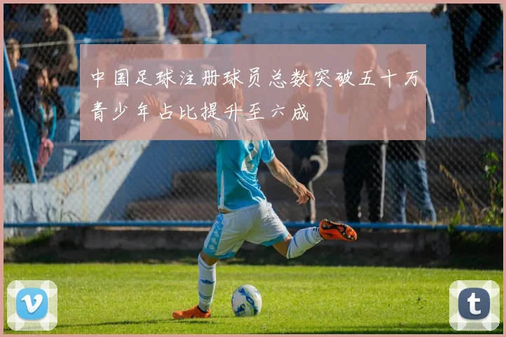 中国足球注册球员总数突破五十万青少年占比提升至六成